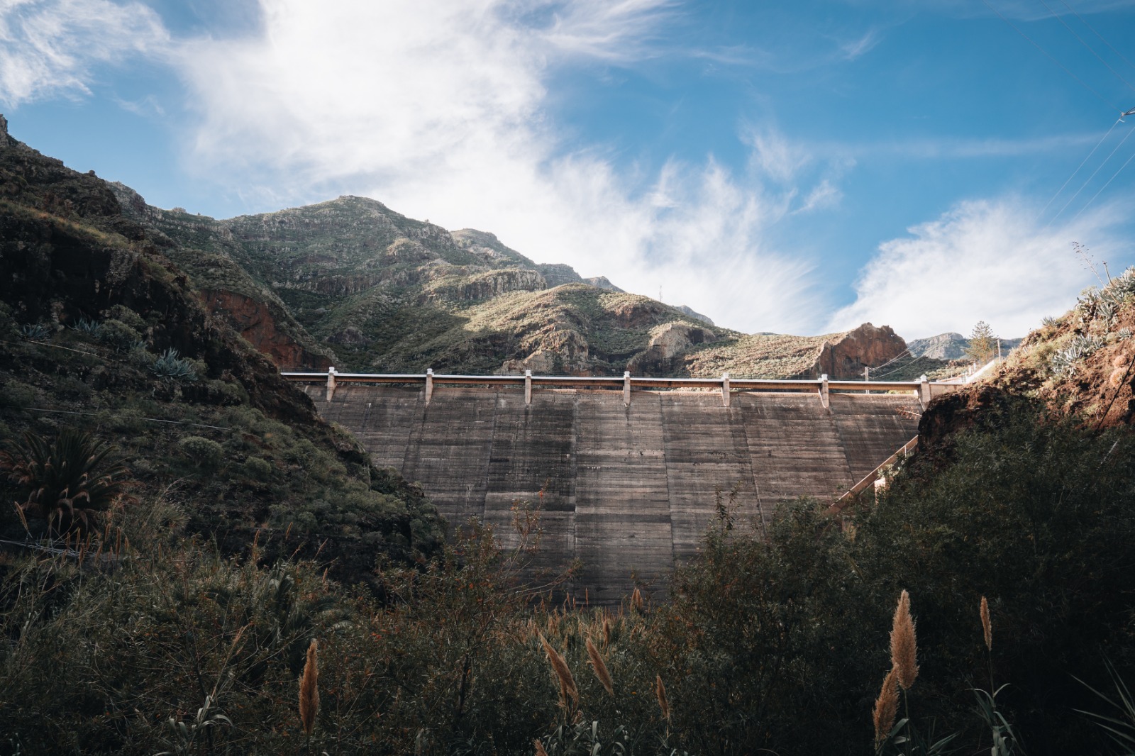 El Consejo Insular de Aguas acomete mejoras de las tomas de aprovechamiento de la Presa de Chejelipes
